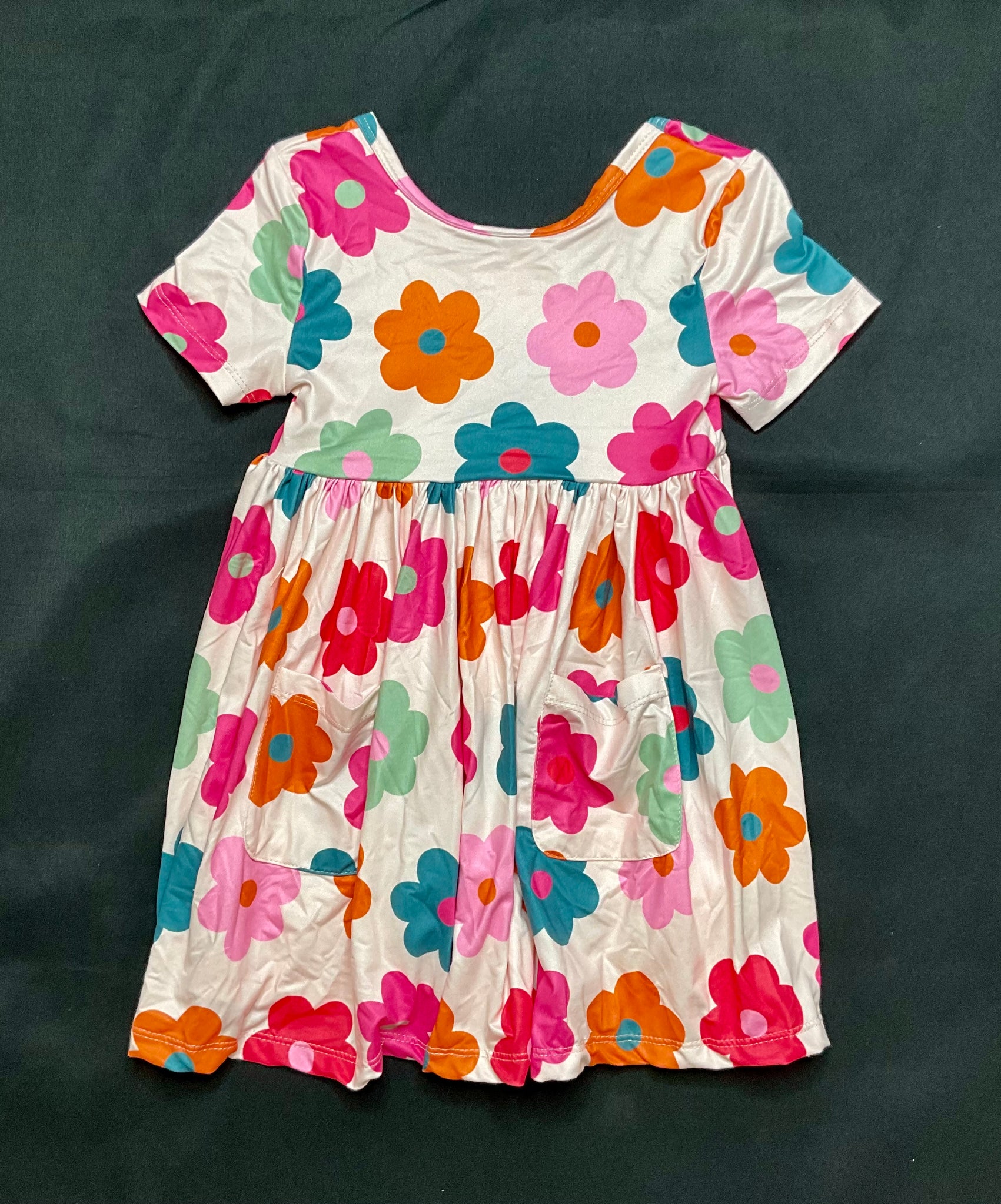 Retro Flower Dress