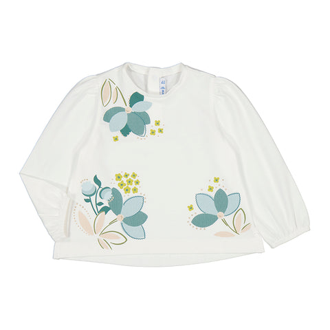 Ivory Bloomed Flowers Shirt