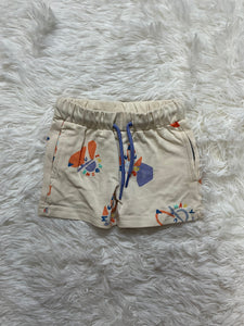 Ivory Puppy Shorts