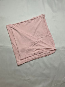 Pink dogwood swaddle