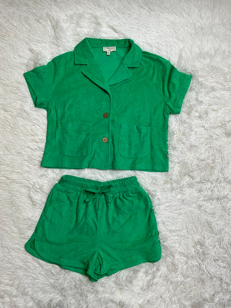 Green Terry Set