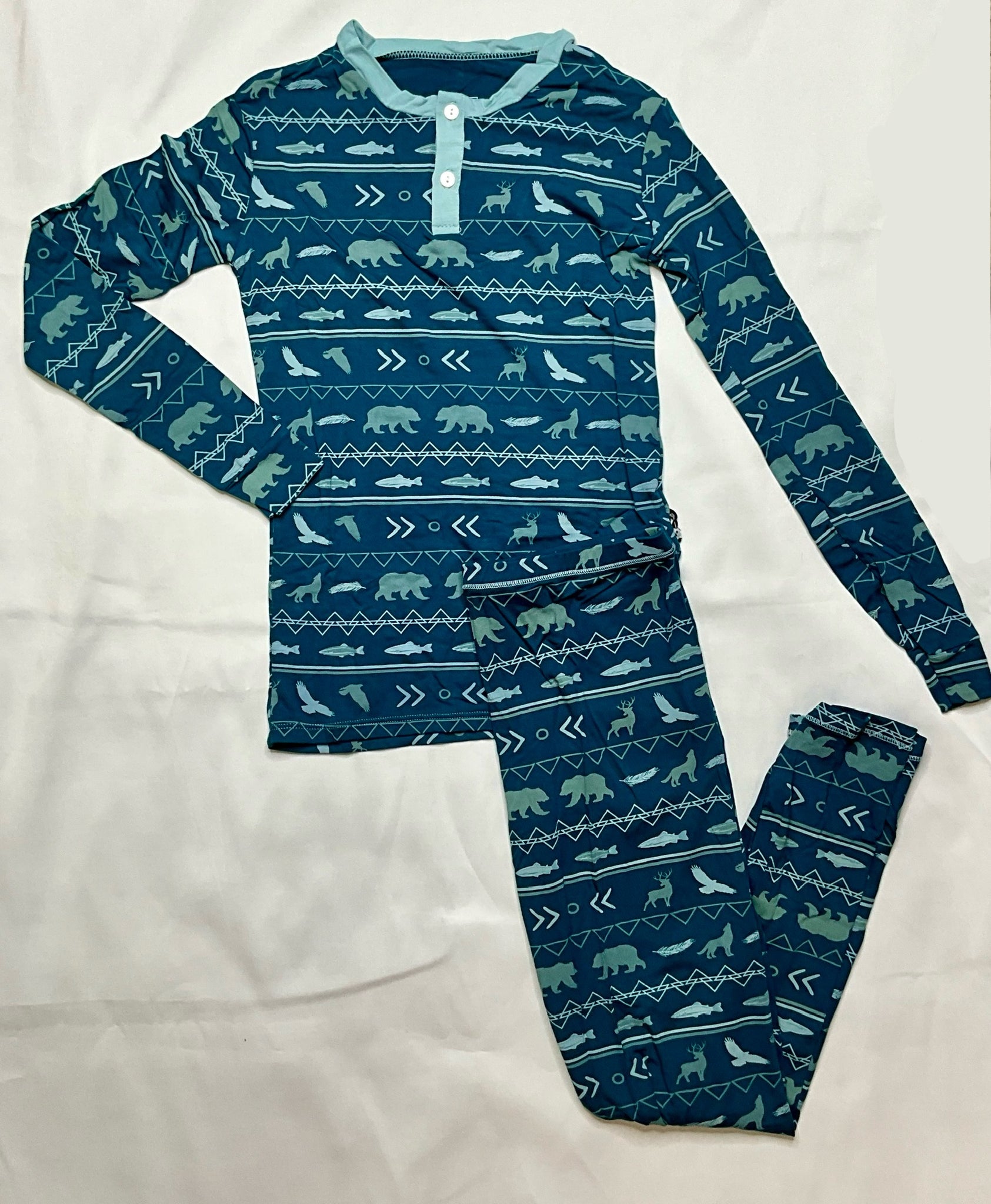 Peacock Native Tribal Lore Pjs