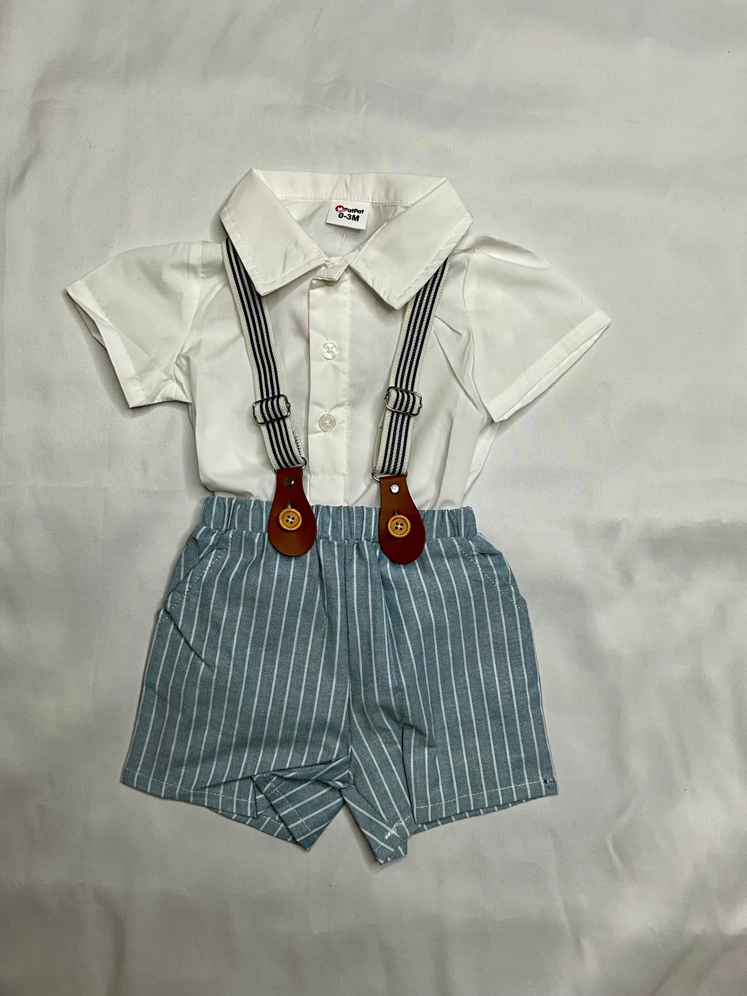 Suspender Short Set