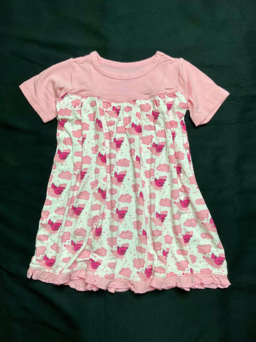 Natural Flying Pigs Dress