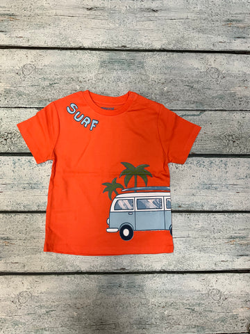 Orange surf shirt