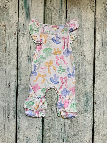 Bowtiful Coquette Romper