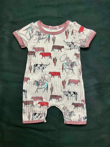 Roping Cattle Summer Romper