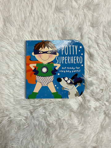 Potty Superhero Boy Book