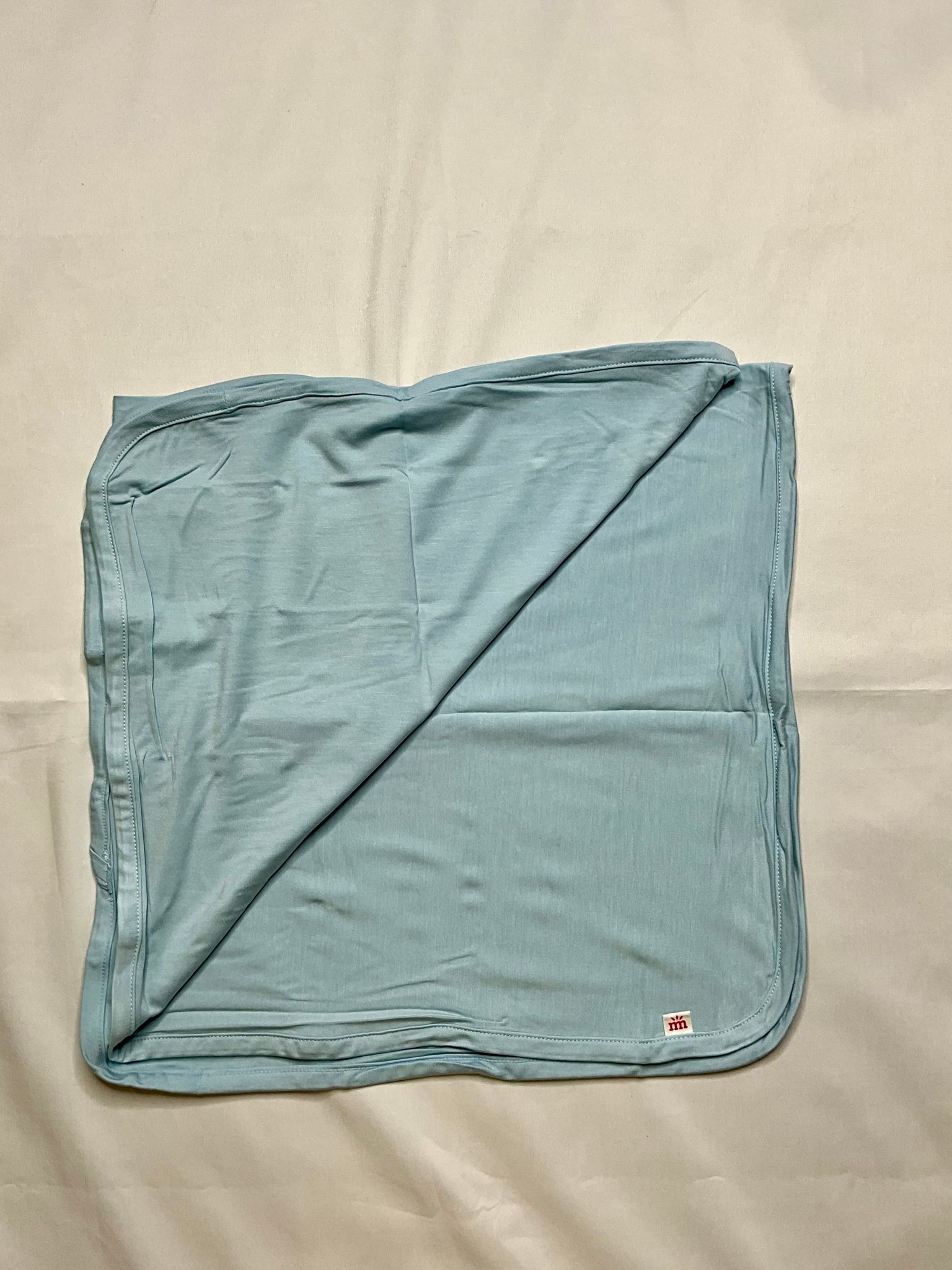 Baby blue swaddle