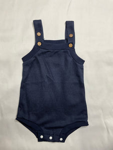 Navy Thermal Romper