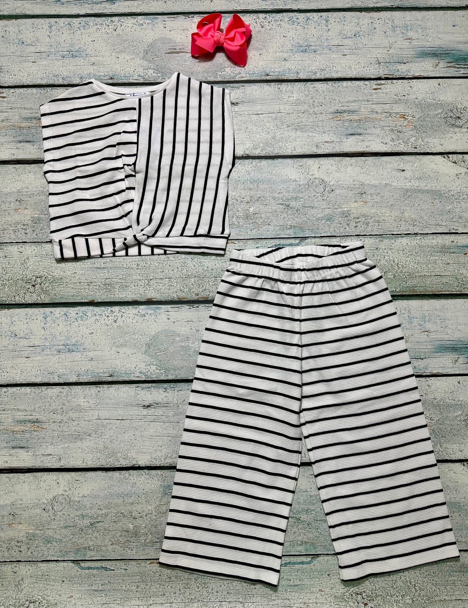 Knit Stripes Set