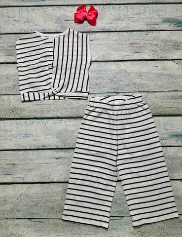 Knit Stripes Set