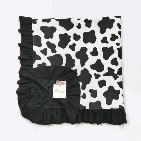 Cow Print Blanket