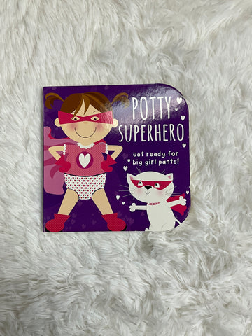 Potty Superhero Girl Book