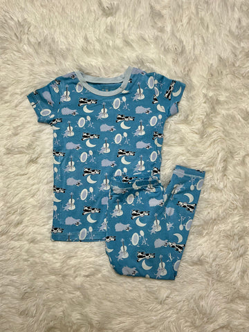 Dream Blue Hey DIddle Pjs