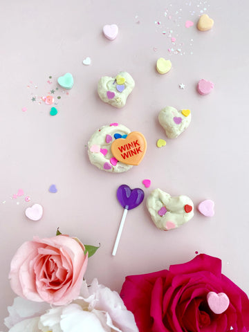 Candy Hearts Mini Dough
