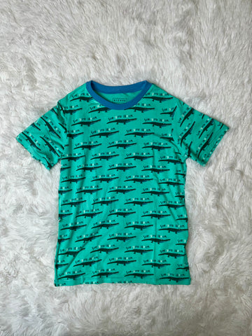 Glass Later Alligator Crew tee