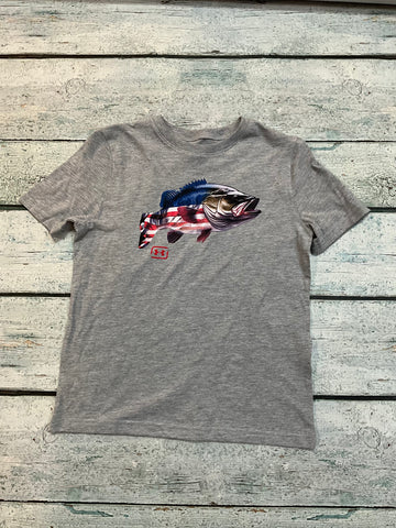 UA Mod Grey Freedom Bass Shirt