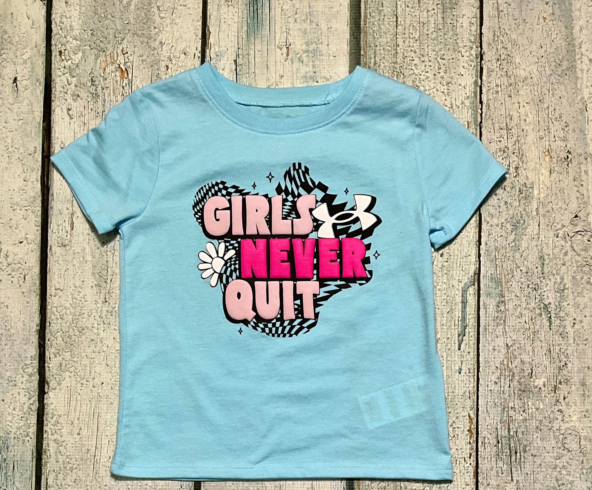 UA Girls Never Quit Puff Shirt