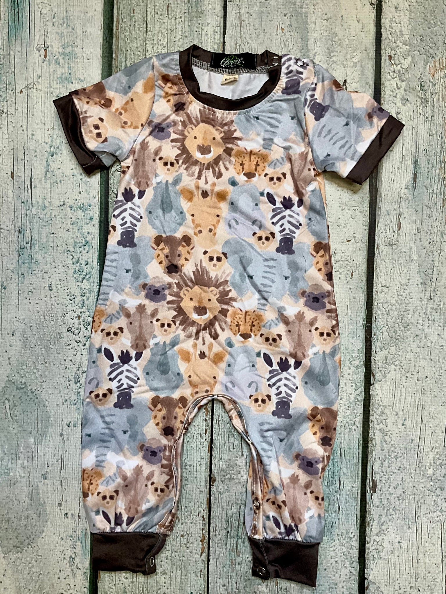 Safari Boy Romper