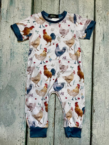 Rooster Romper