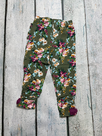 Enchanted Garden Bow Leggings 
