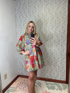 Boho Floral Dress
