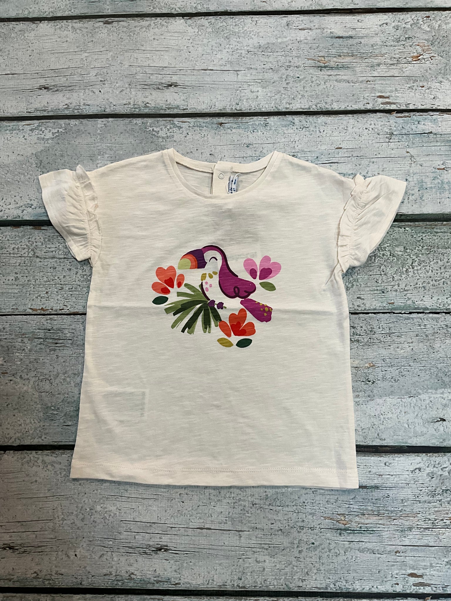 Ivory Parrot Shirt 