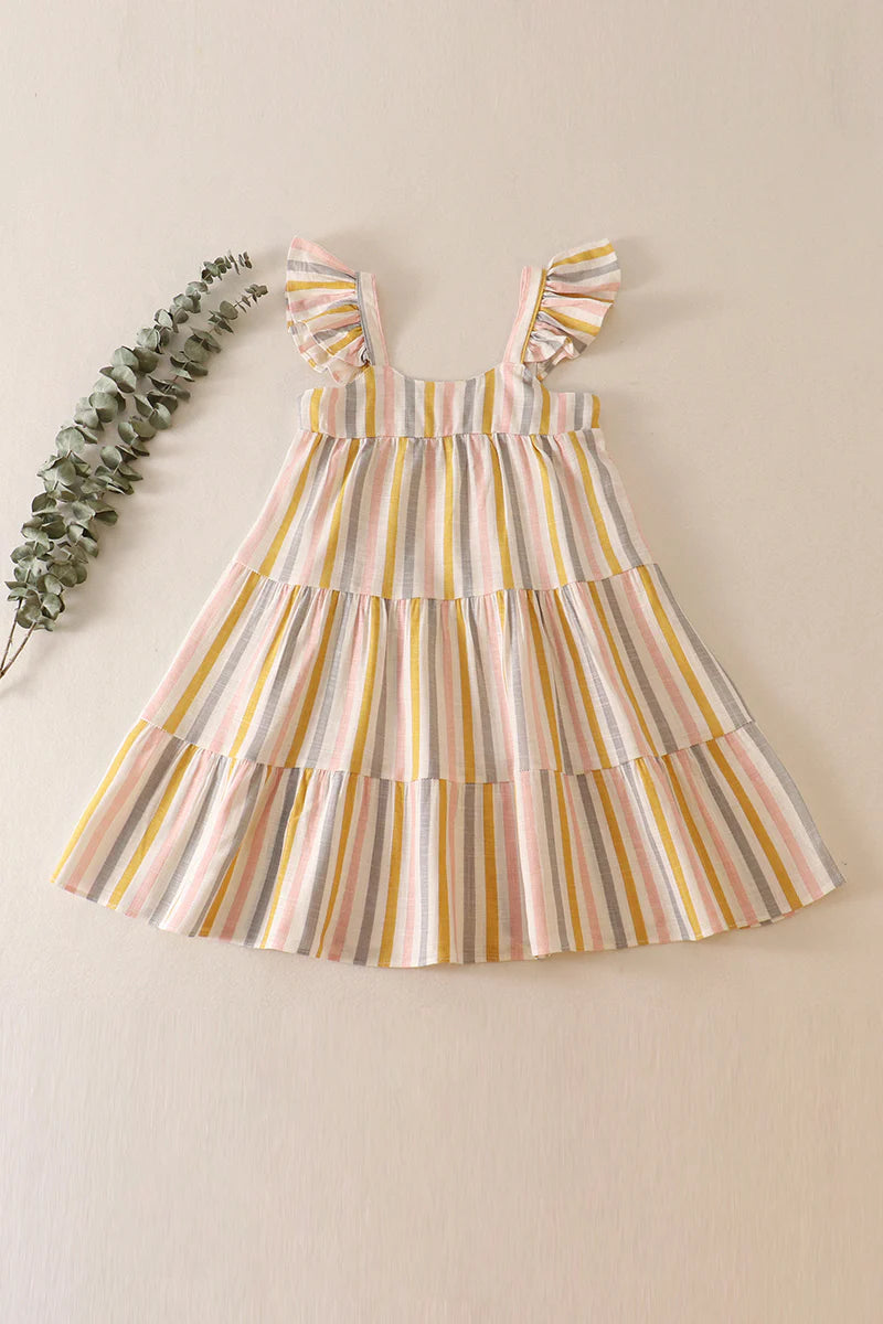 Multi Color Stripe Dress