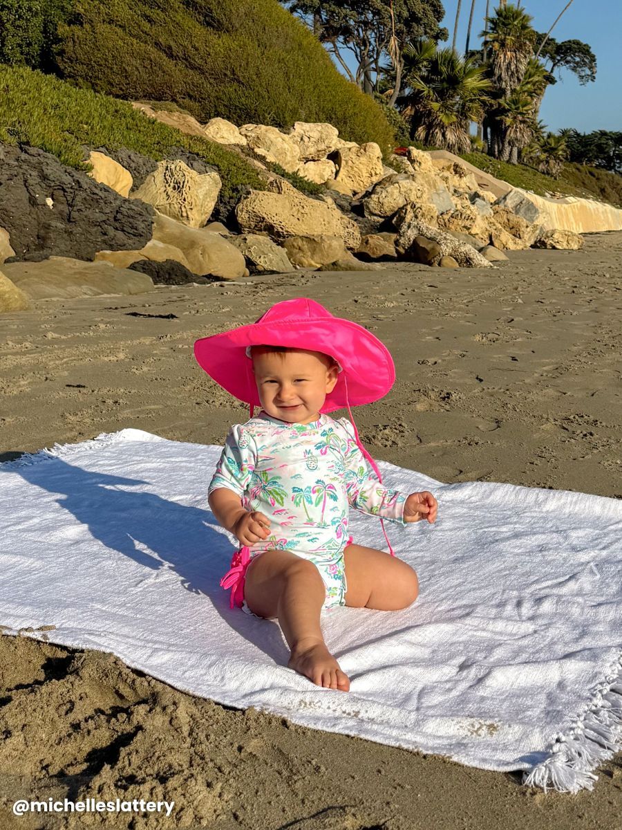 Neon Magenta Swim Hat