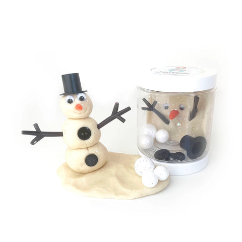 Snowman Mini Dough on the Go!
