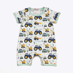 Backhoe Short Romper