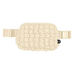 Quited Puffer Fanny Bag