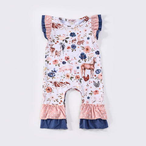 Blooming Farm Romper