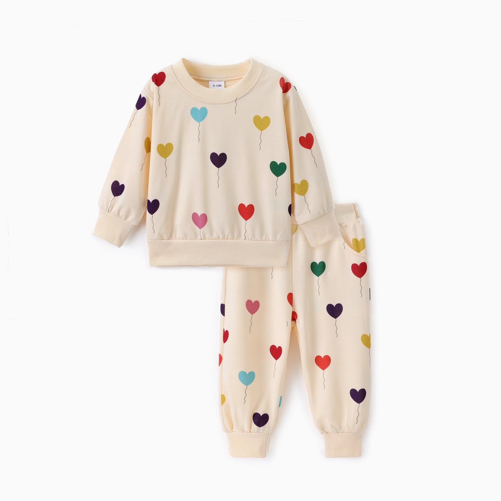 Heart Balloon Jogger Set
