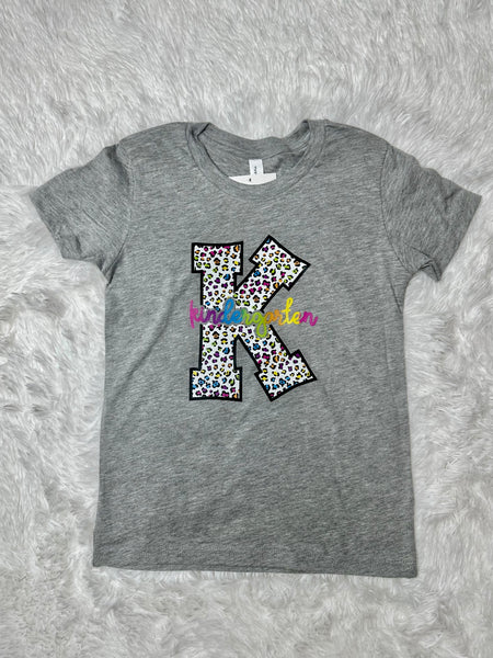 Grey Kindergarten Shirt