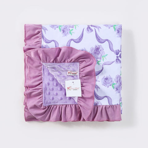 Plum Coquette Blanket