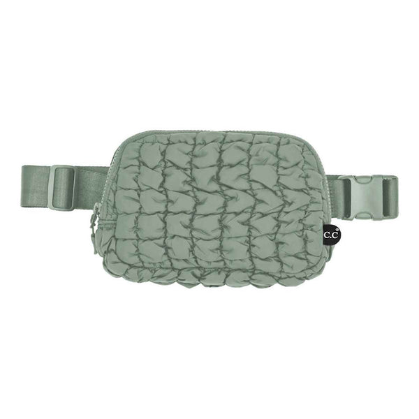 Quited Puffer Fanny Bag