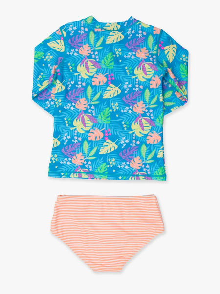 Neon Tiki Vibes Rash Guard Set Back
