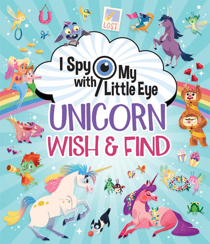 Unicorn Wish and Find I Spy Book
