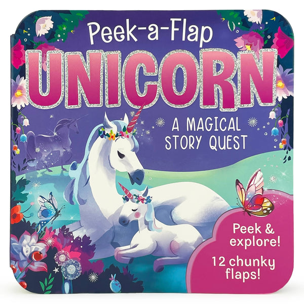 Unicorn Peek a Flap Book
